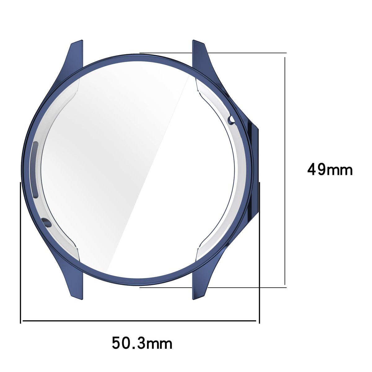 Etui Bizon Case Watch Felipe dla OnePlus Watch 3 / Oppo Watch X2