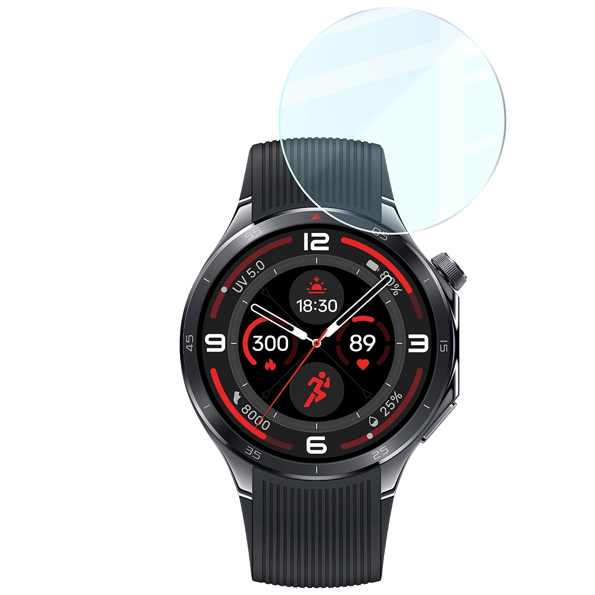 Przejrzystość szkła Bizon Glass Watch Clear do OnePlus Watch 3
