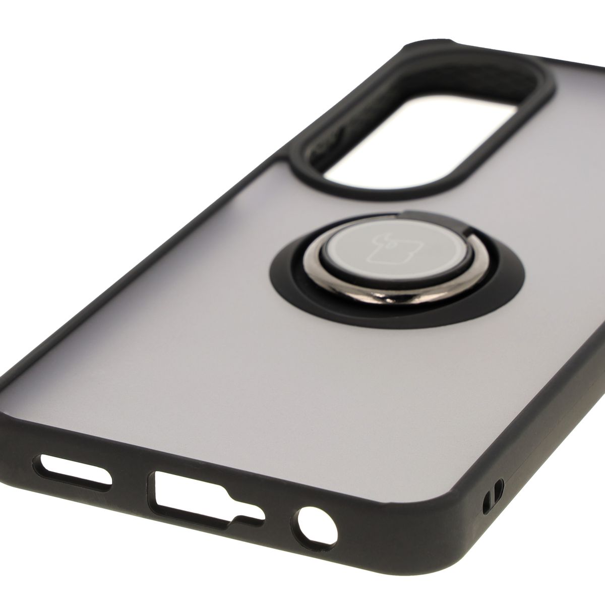 Precise cutouts, integrated covers, and lanyard cutout in Bizon Case Hybrid Ring