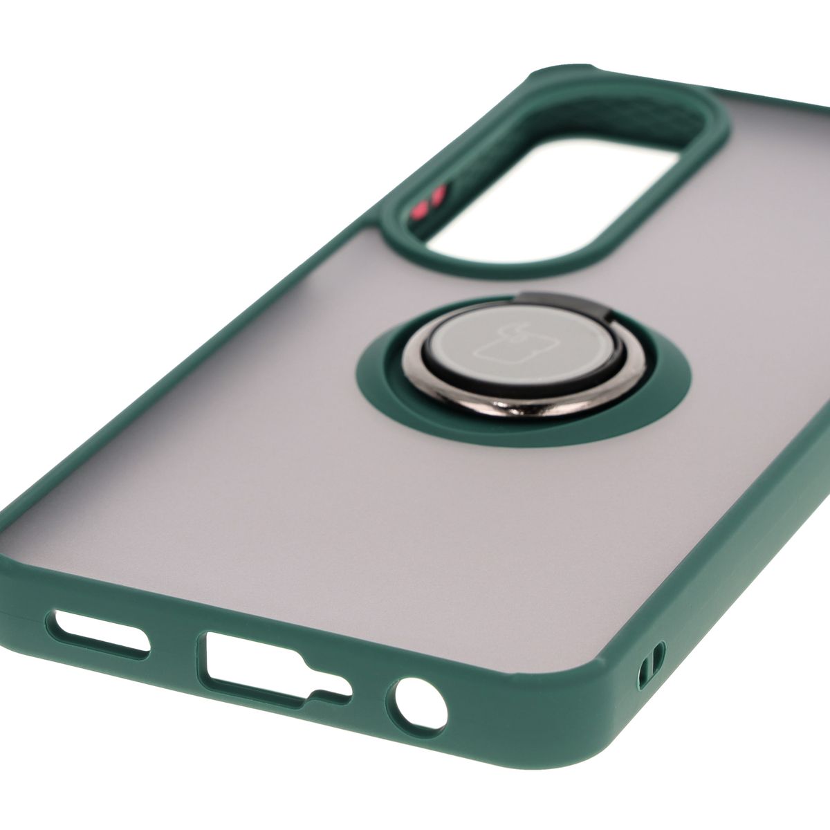 Precise cutouts, integrated covers, and lanyard cutout in Bizon Case Hybrid Ring