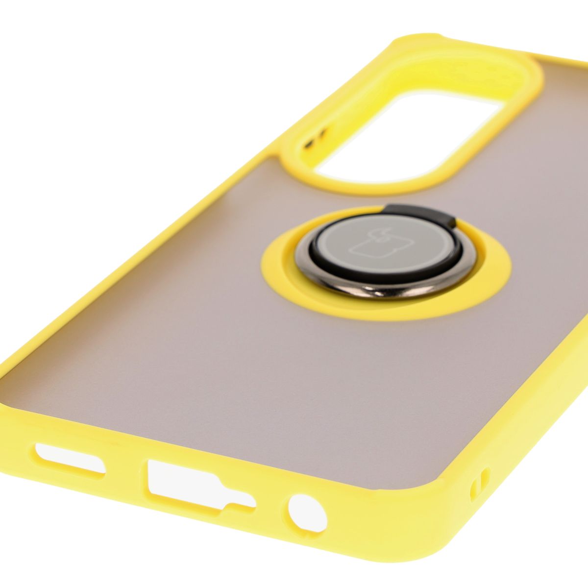 Precise cutouts, integrated covers, and lanyard cutout in Bizon Case Hybrid Ring