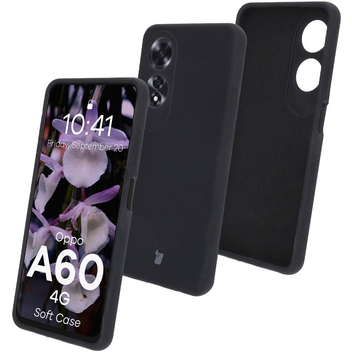 Silikon-Etui Bizon Soft Case für Oppo A60 4G