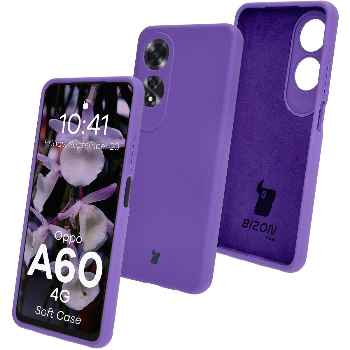 Silikonhülle Bizon Soft Case für das Oppo A60 4G