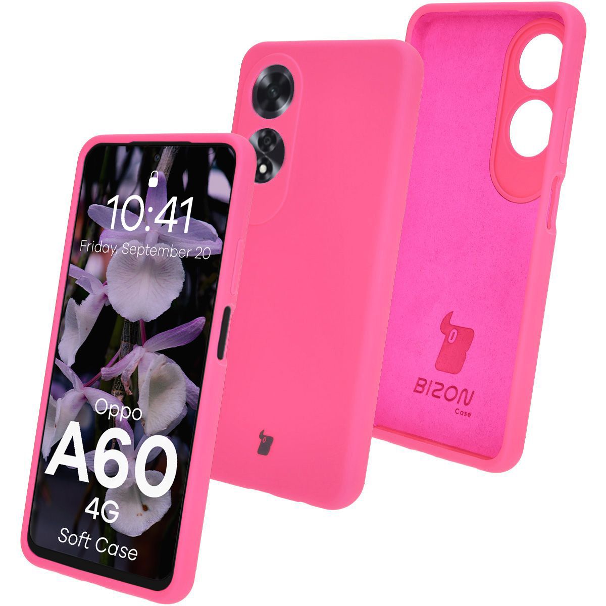 Silikon-Etui Bizon Soft Case für Oppo A60 4G