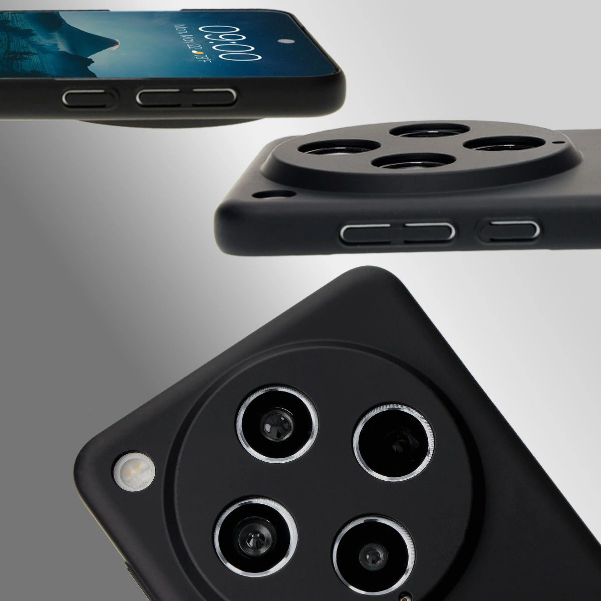 Dedicated cutouts and raised edges for the camera and screen in the Bizon Case Slate for Oppo Find X8 Pro