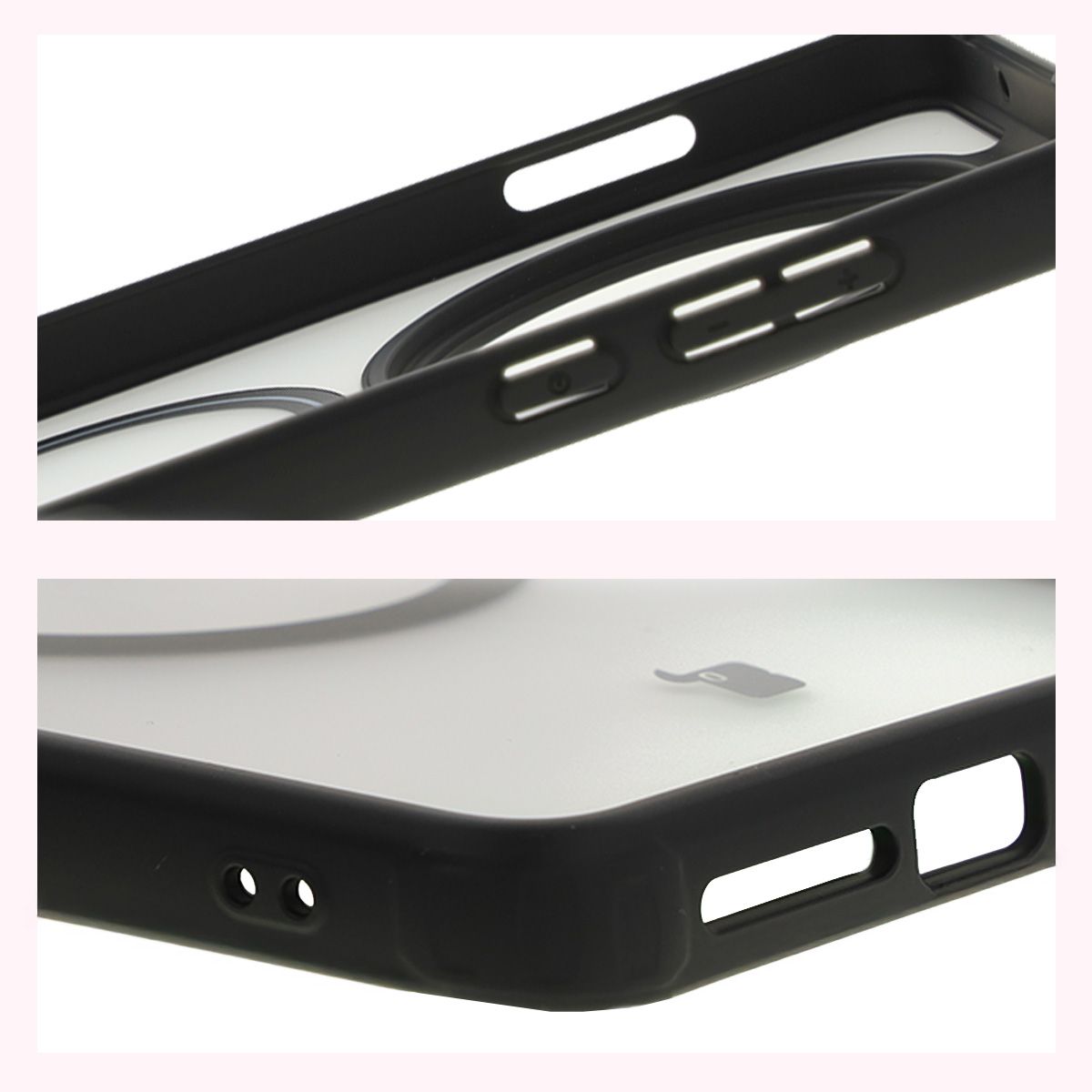 Wzmocnione narożniki i podwyższone ranty ekranu w etui Bizon Case MatteO