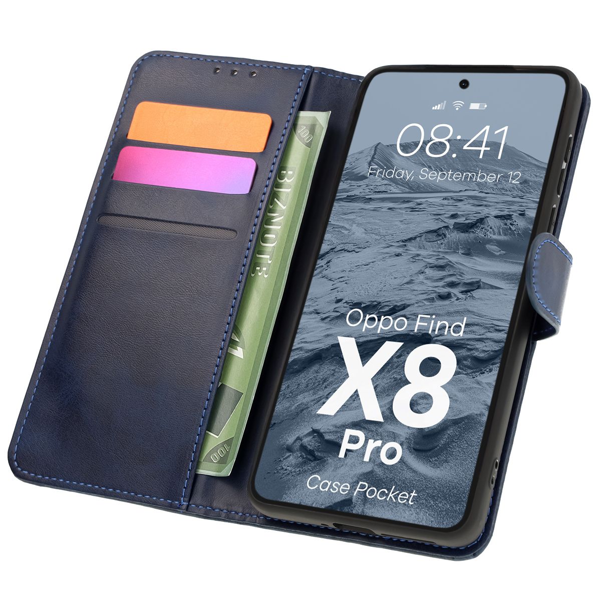 Bison Case Pocket for Oppo Find X8 Pro
