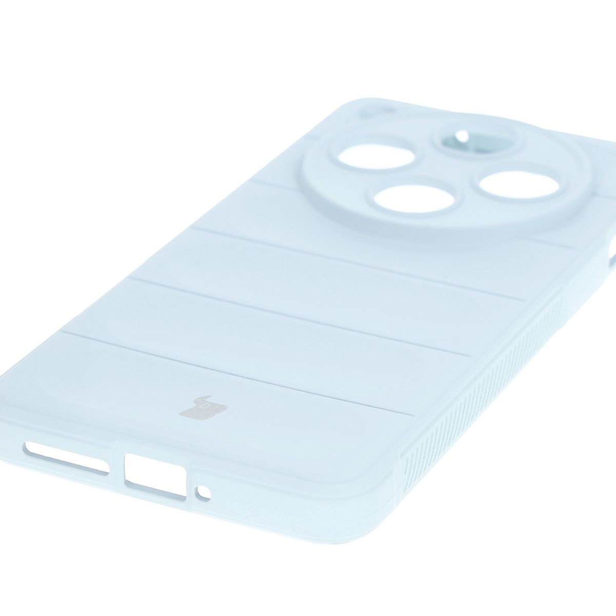 Precyzyjne wycięcia i kompatybilność z ładowaniem indukcyjnym w etui Bizon Case Tur