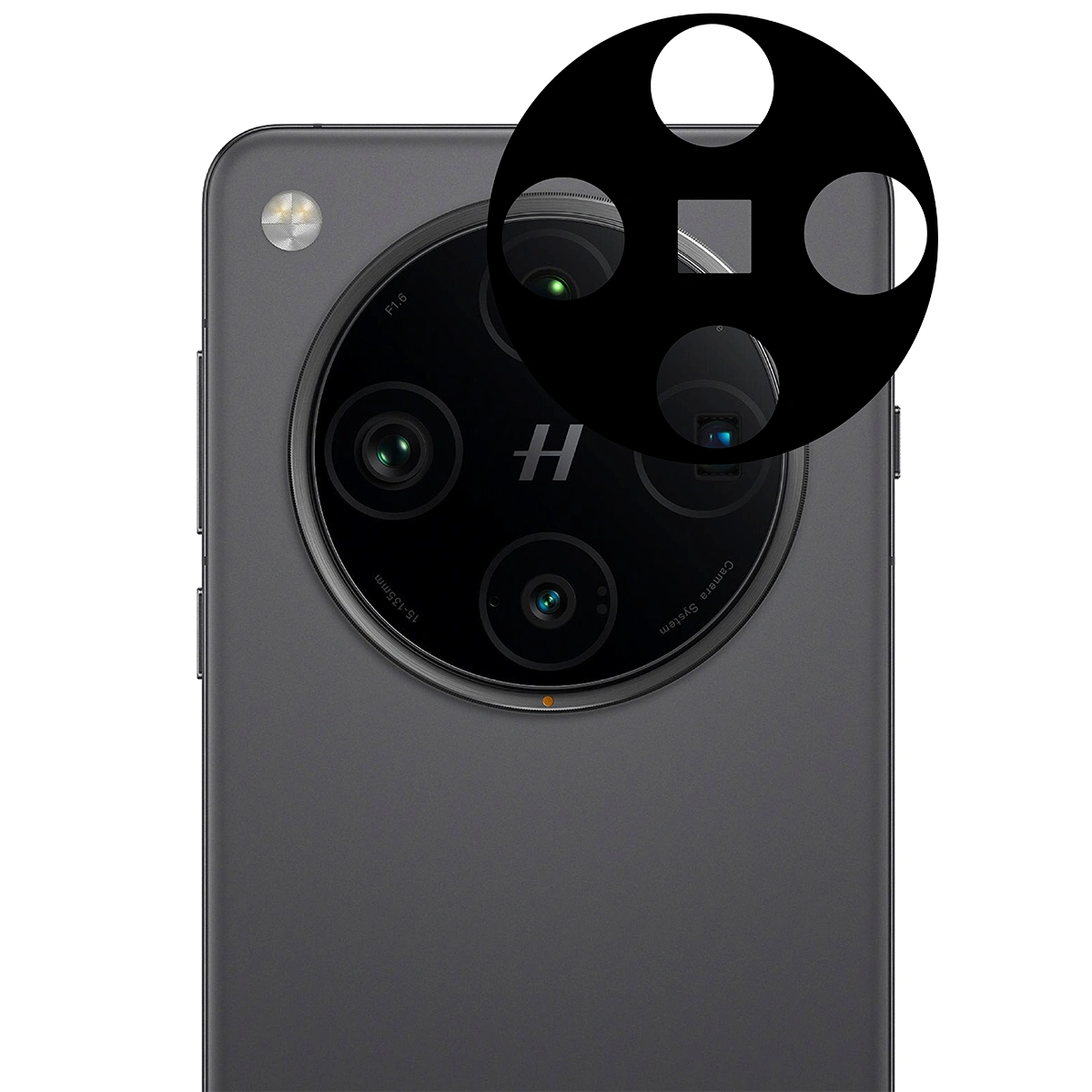 Szkło na aparat telefonu Bizon Glass Lens do Oppo Find X8 Pro