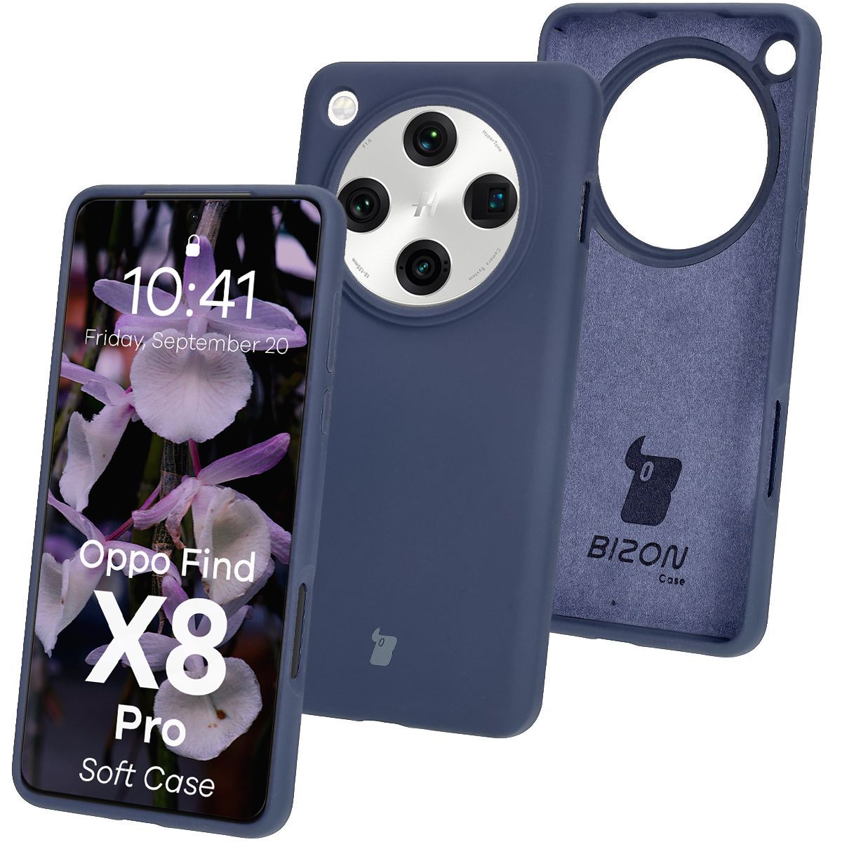 Bison Soft Case Silicone Case for Oppo Find X8 Pro