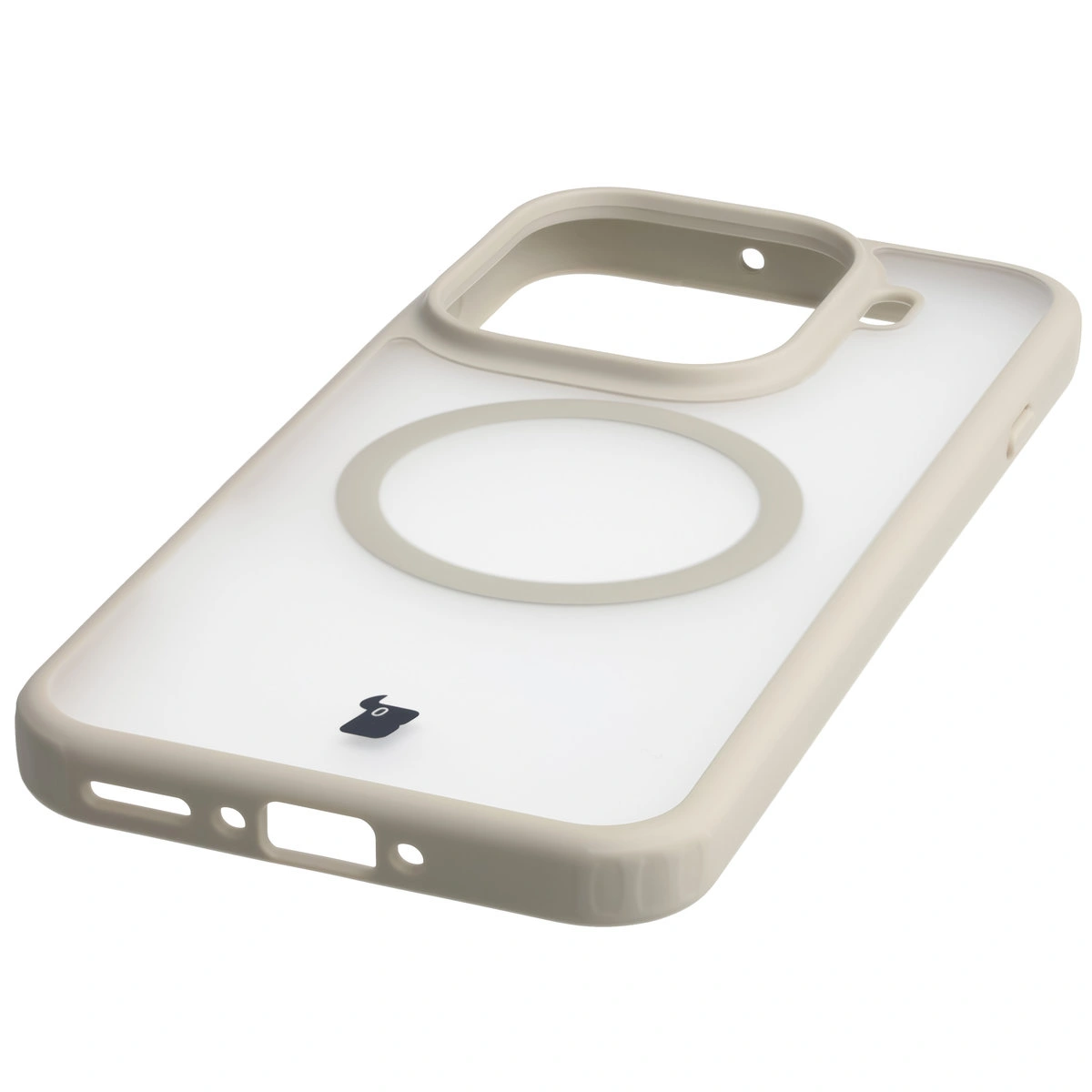 Integrated buttons, cutouts, and hybrid material in the Bizon Case MatteO for Oppo Find X9 Pro