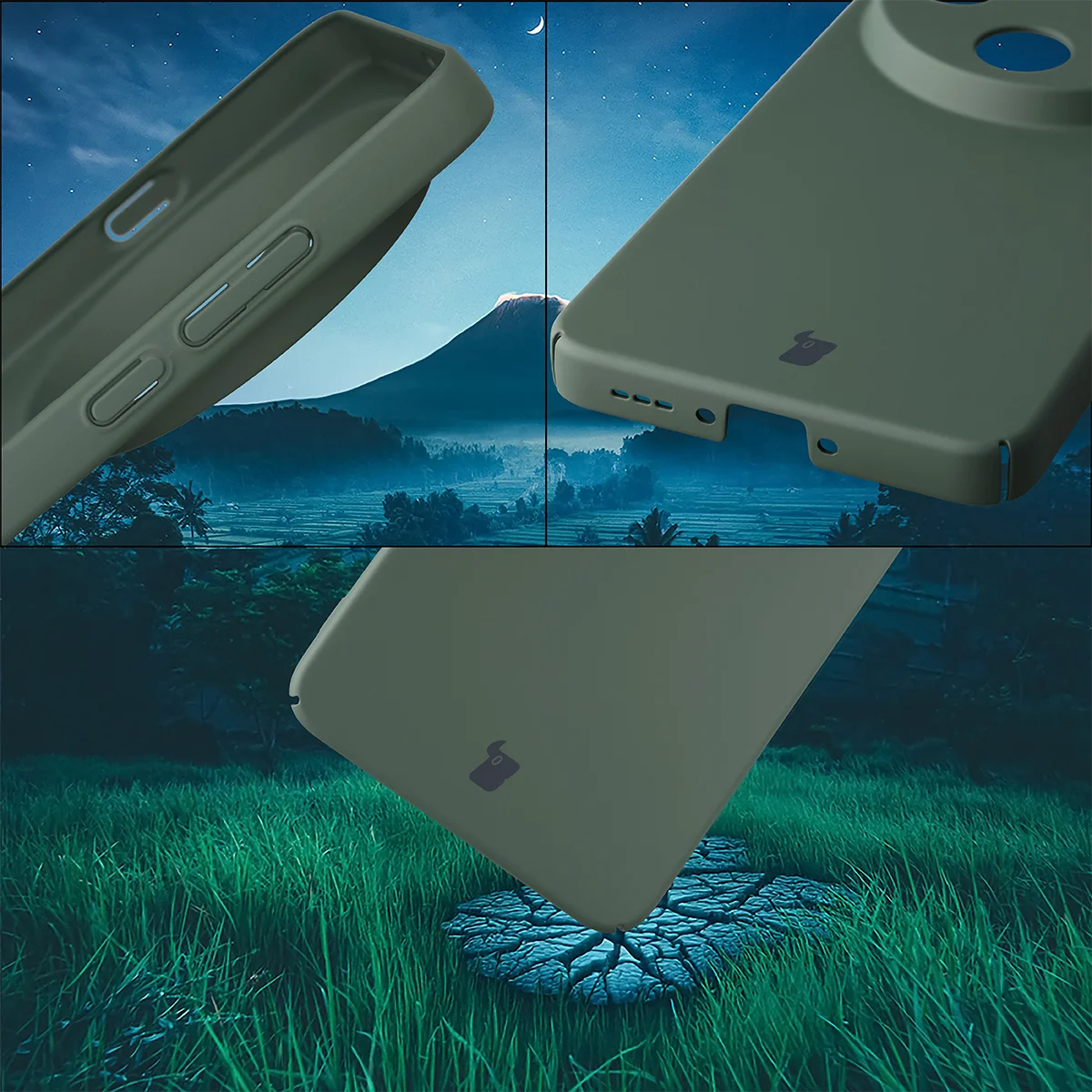 Integrated button covers, cutouts, and hard material of the Bizon Case Slate for Oppo Find X9 Ultra