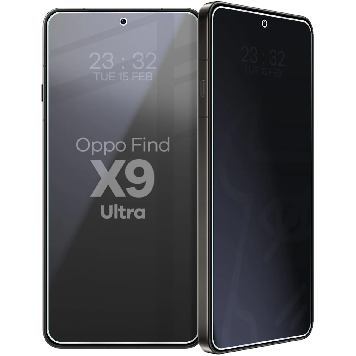 Bizon Hybrid Shadow privacy glass for Oppo Find X9 Ultra