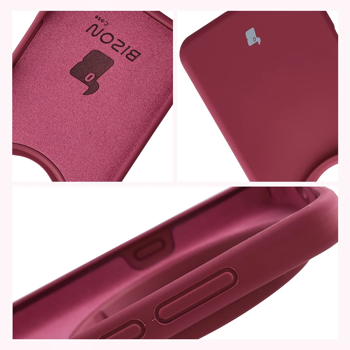 Construction of the Bison Soft Case: integrated covers, raised edges, and microfiber padding for Oppo Find X9 Ultra