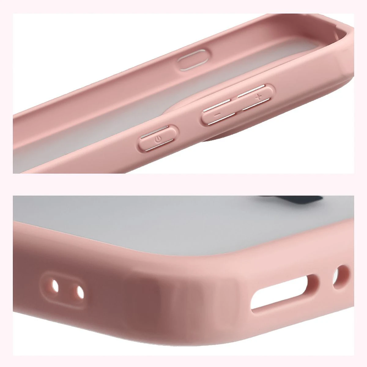 Reinforced corners and raised edges of the screen in the Bizon Case Angelo for Oppo Find X9