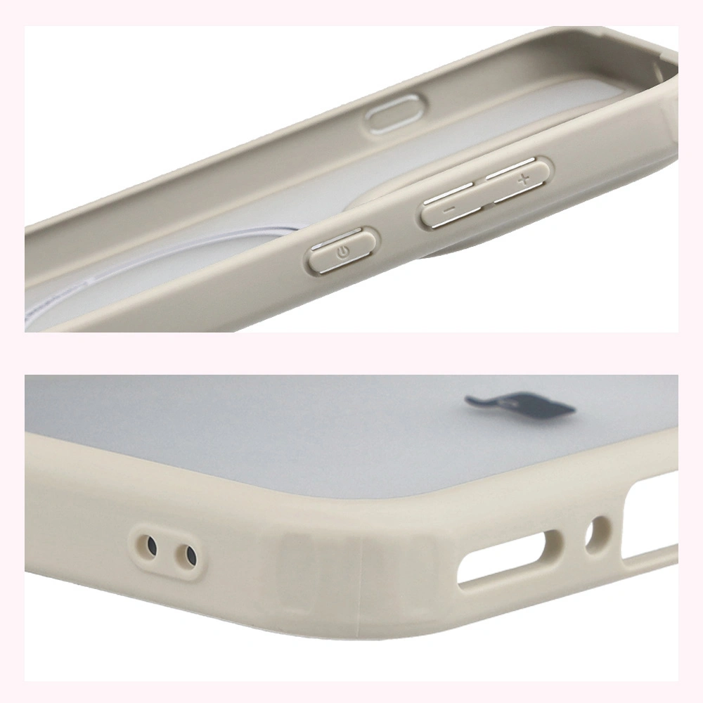 Reinforced corners and raised screen edges in Bizon Case MatteO for Oppo Find X9