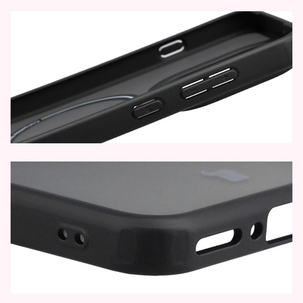 Reinforced corners and raised edges of the screen in the Bizon Case MatteO for Oppo Find X9