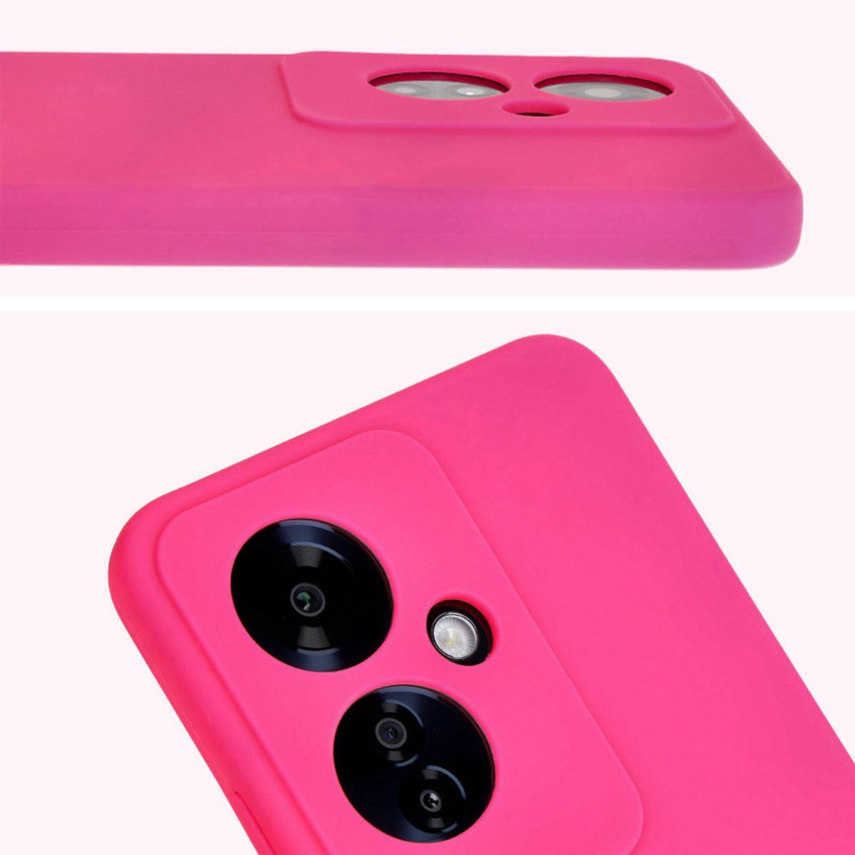 Close-up of lens cutouts in Bizon Soft Case