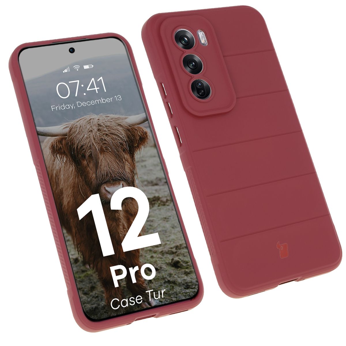 Bizon Case Tur for Oppo Reno 12 Pro