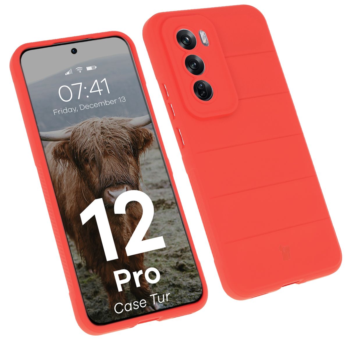 Pancerne etui Bizon Case Tur do Oppo Reno 12 Pro