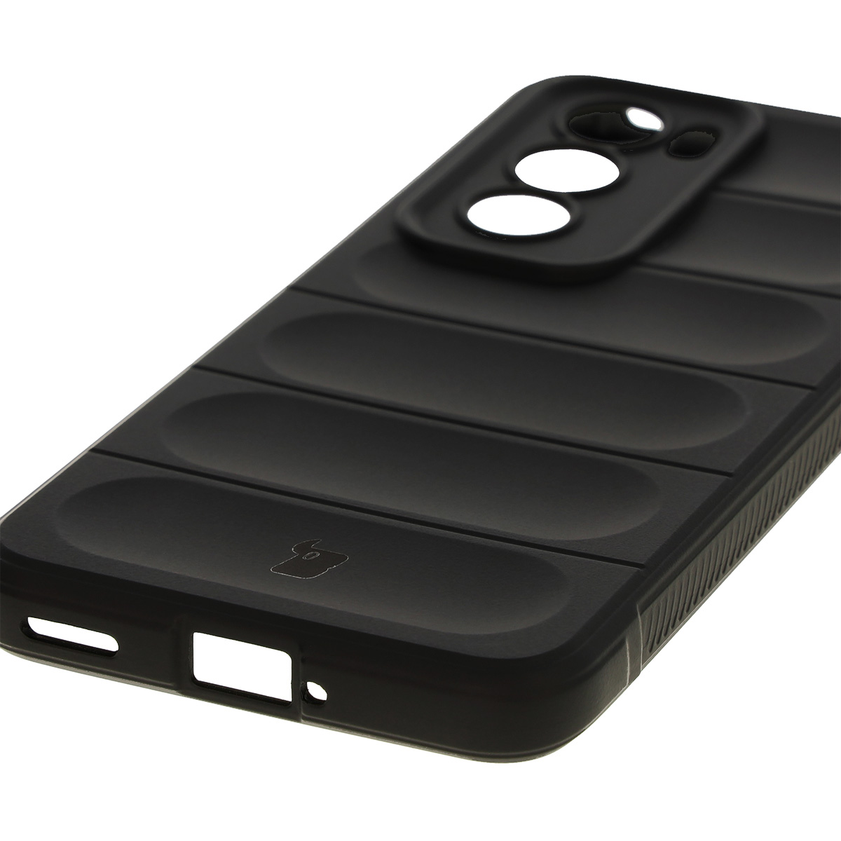 Precise cutouts and compatibility with wireless charging in Bizon Case Tur