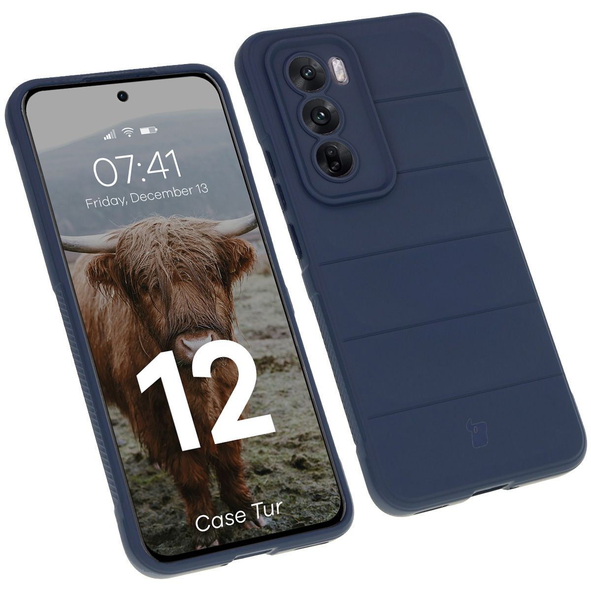 Pancerne etui Bizon Case Tur do Oppo Reno 12