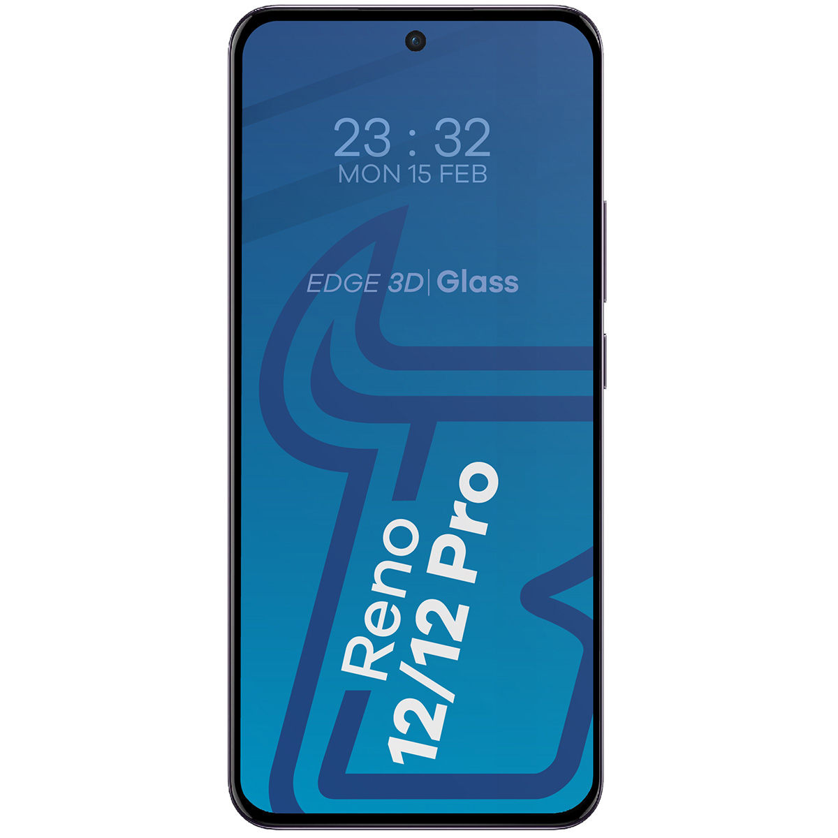 Szkło hartowane do Oppo Reno 12 Bizon Glass Edge 3D