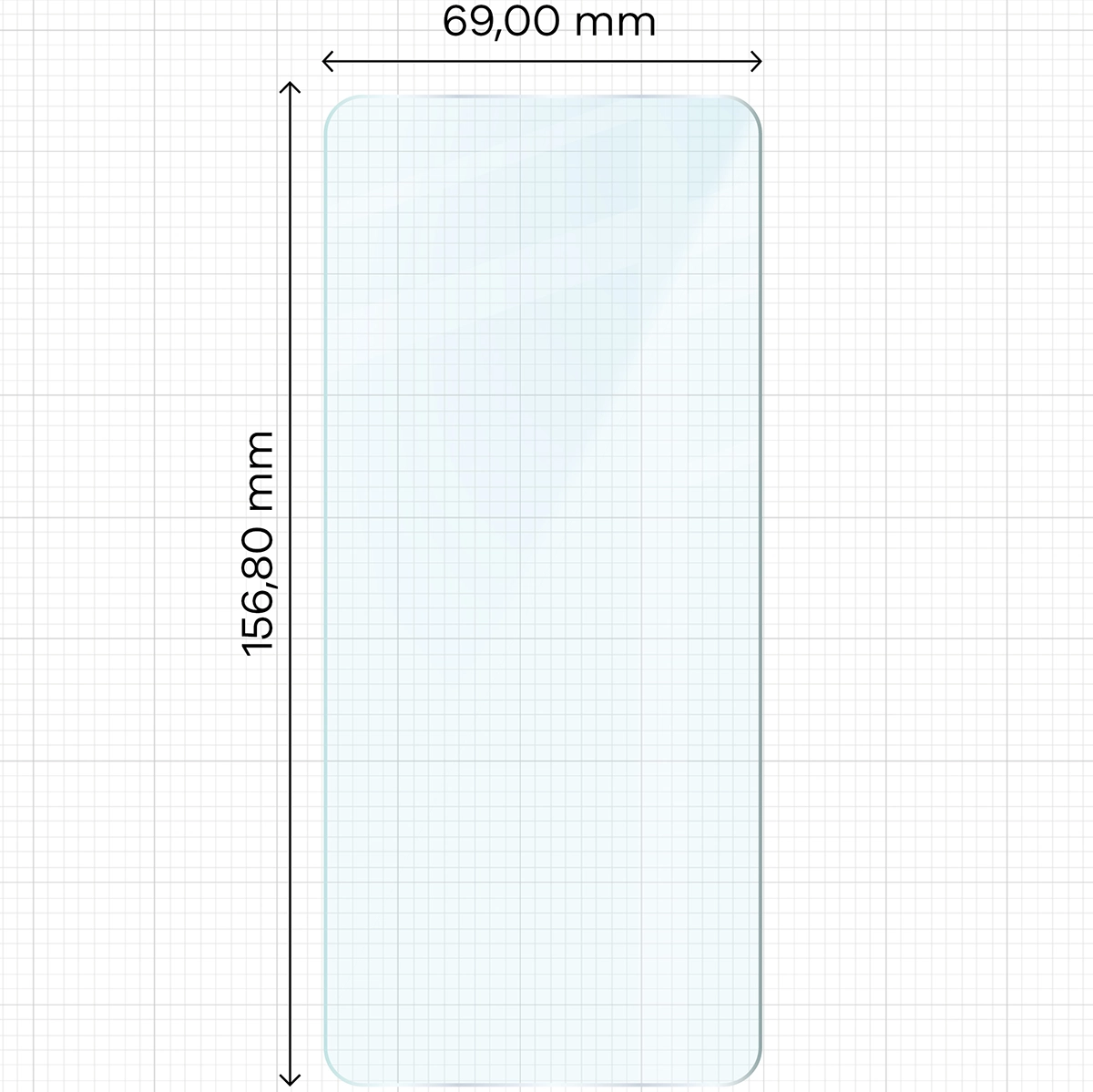 Wymiary szkła Bizon Glass Clear 2