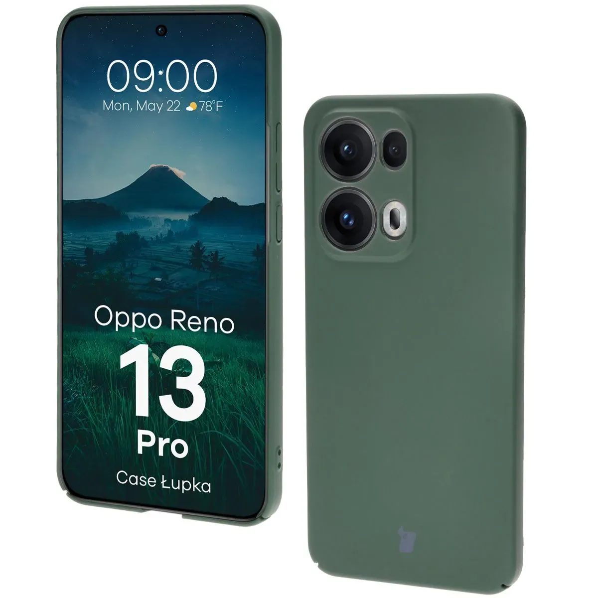 Etui Bizon Case Łupka pentru Oppo Reno13 Pro