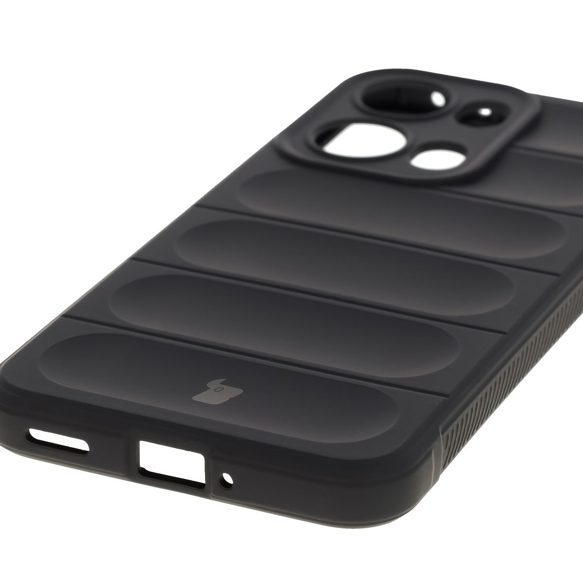 Präzise Aussparungen und Kompatibilität mit induktivem Laden im Bizon Case Tur Etui