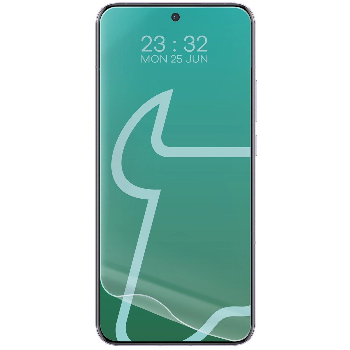 Folia hydrożelowa do Oppo Reno13 Pro obok telefonu