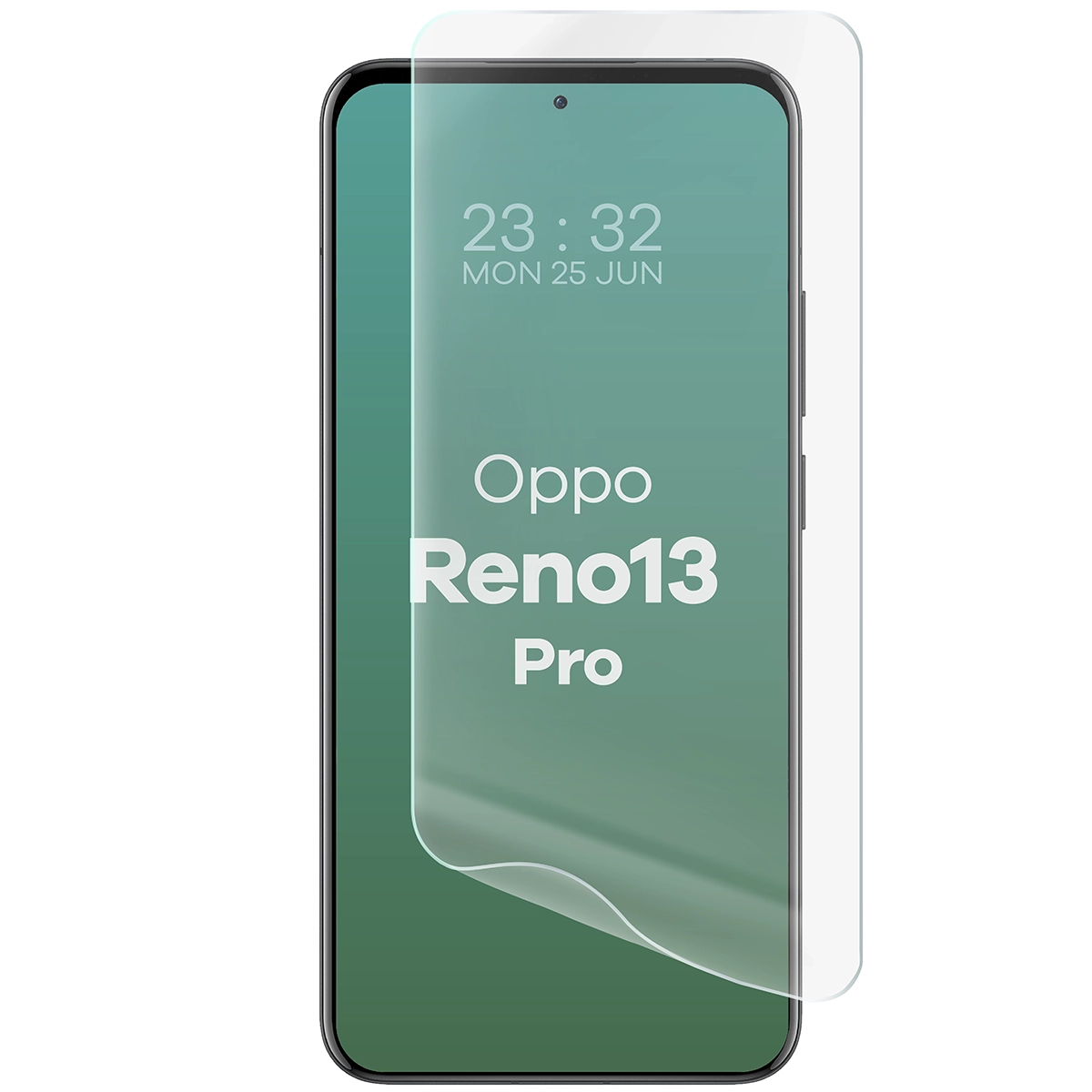 Przyleganie do ekranu folii hydrożelowej na ekran Bizon Glass Hydrogel Front