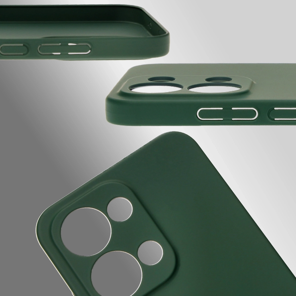 Dedicated cutouts and raised edges for the camera and screen in Bizon Case Slate