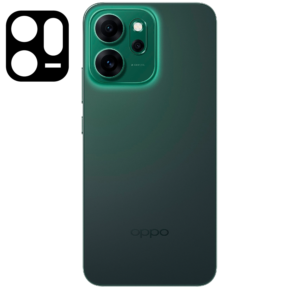 Glass for the camera Bizon Glass Lens for Oppo Reno 14 F / Oppo Reno 14 FS