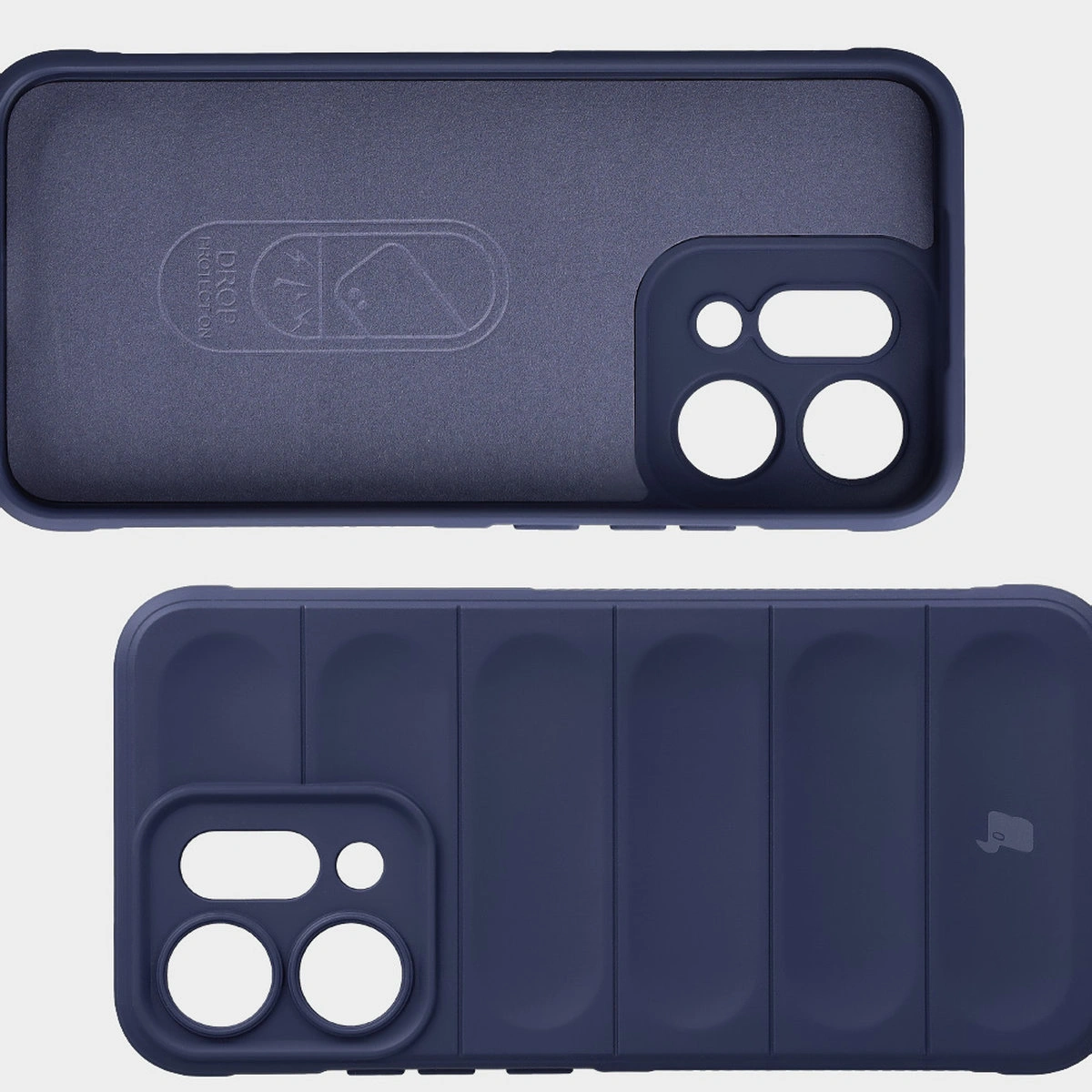 Microfiber lining, grooves on the back, and reinforced corners in the Bison Case Tur for Oppo Reno 14