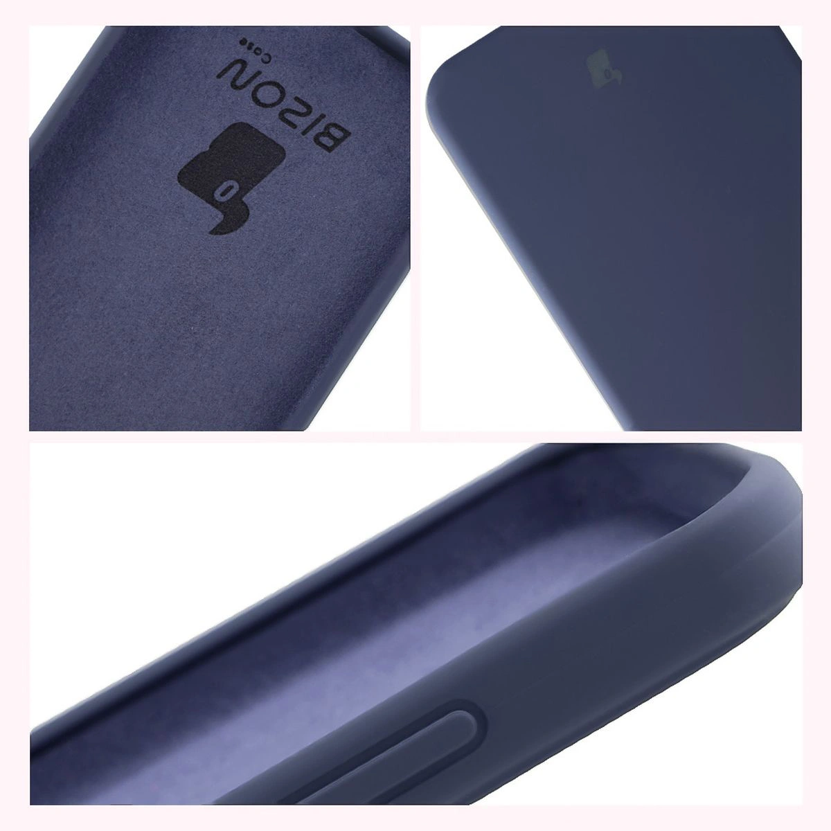 Construction of the Bison Soft Case: integrated covers, raised edges, and microfiber lining for Oppo Reno 14