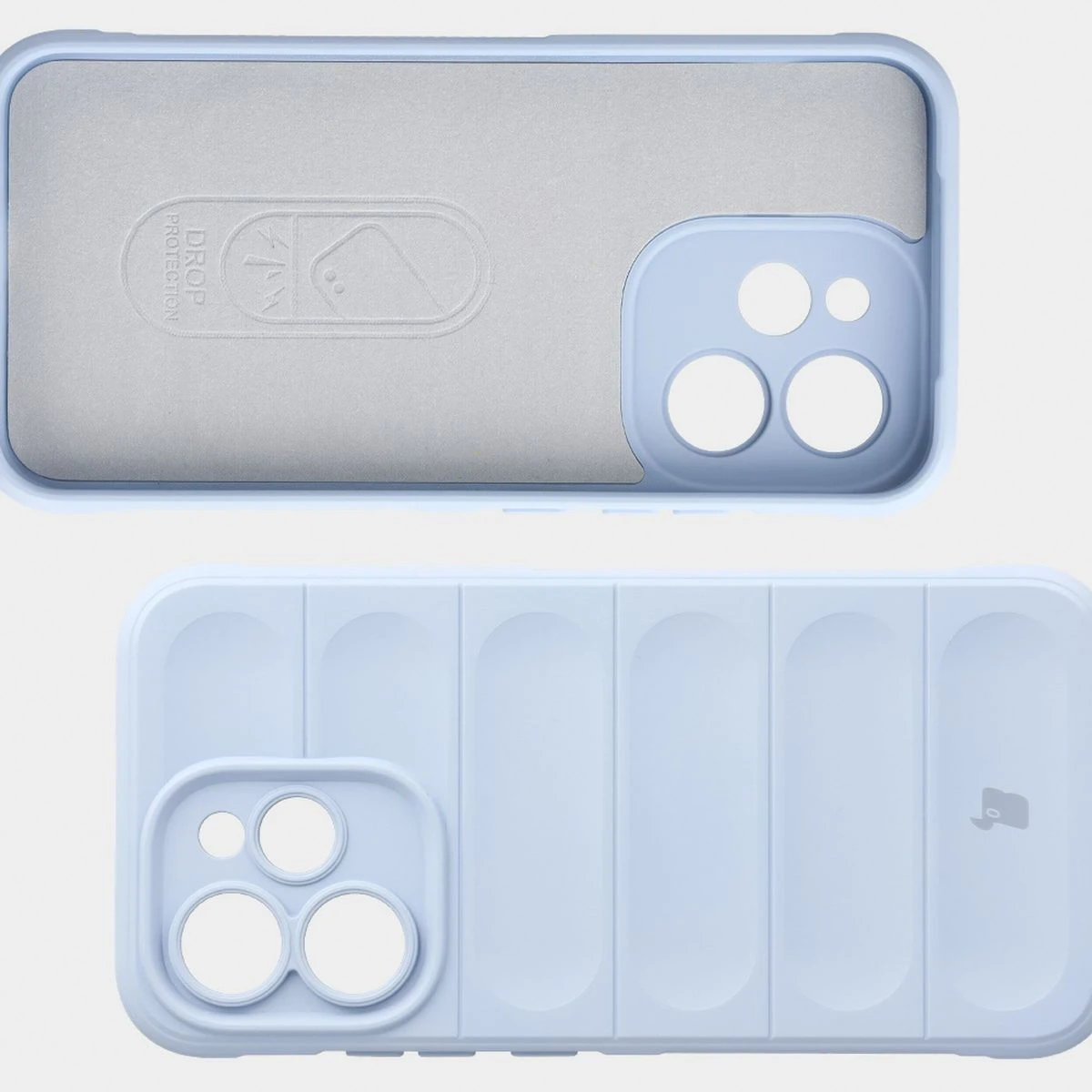 Căptușeală din microfibră, decupaje pe spate și colțuri întărite în etui Bizon Case Tur pentru Oppo Reno 15 Pro