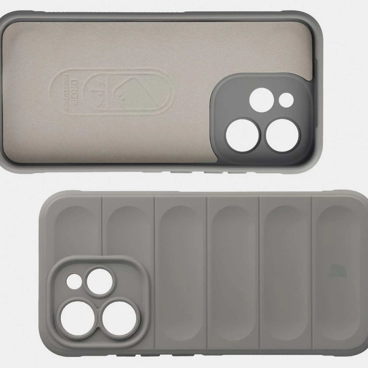 Microfiber lining, grooves on the back, and reinforced corners in the Bizon Case Tur for Oppo Reno 15 Pro