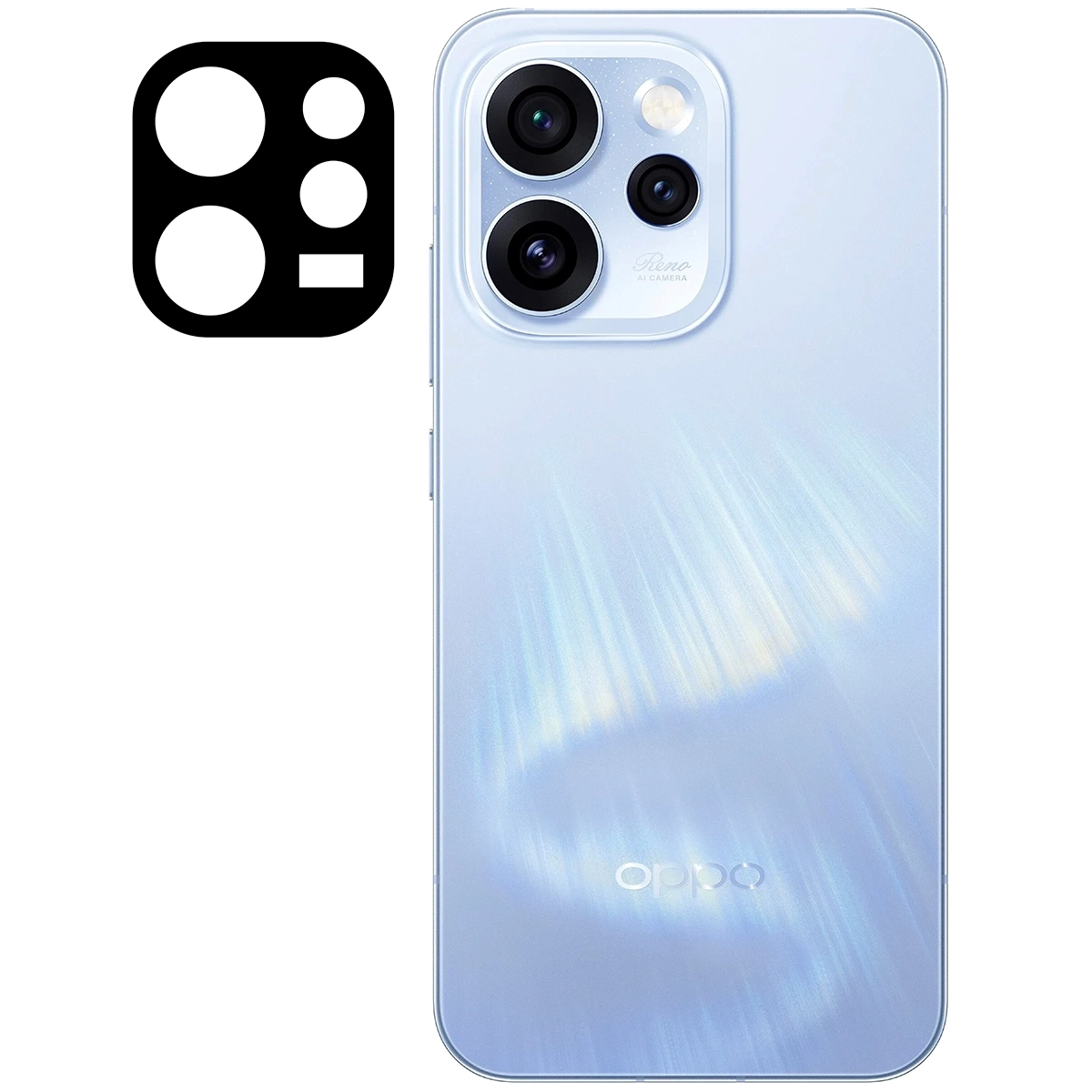 Glass for the camera Bizon Glass Lens for Oppo Reno 15 Pro