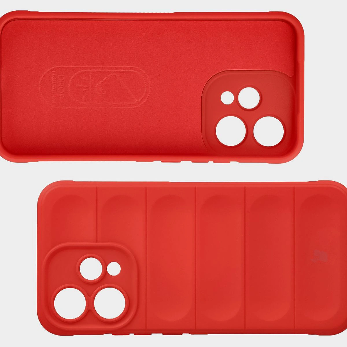 Microfiber lining, grooves on the back, and reinforced corners in the Bizon Case Tur for Oppo Reno 15