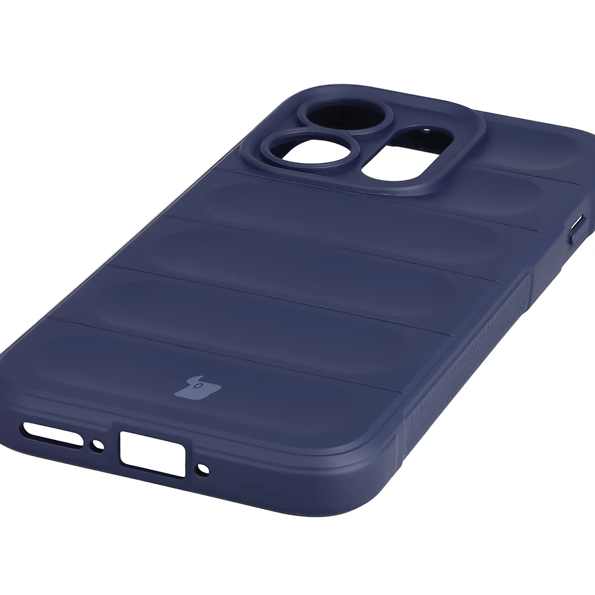 Precise cutouts and compatibility with wireless charging in the Bizon Case Tur for Oppo Reno16 / Reno16 Pro 5G