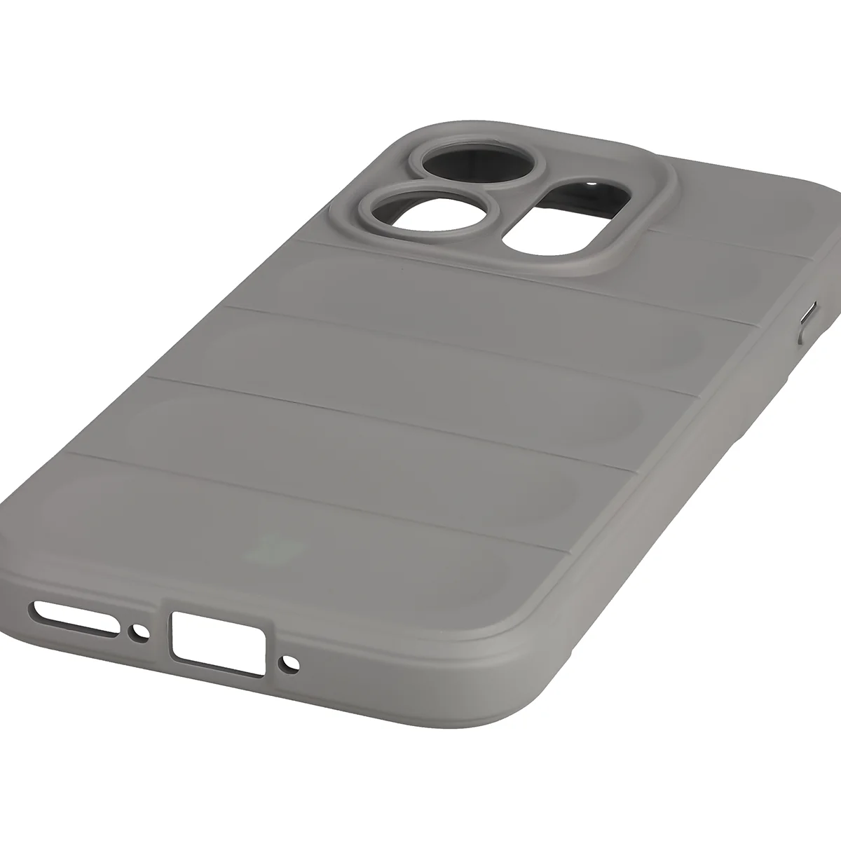 Precise cutouts and compatibility with wireless charging in the Bizon Case Tur for Oppo Reno16 / Reno16 Pro 5G