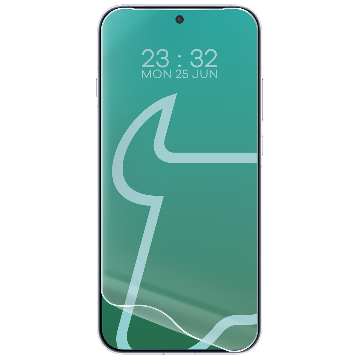Hydrogel film for Oppo Reno16 / Reno16 Pro 5G next to the phone