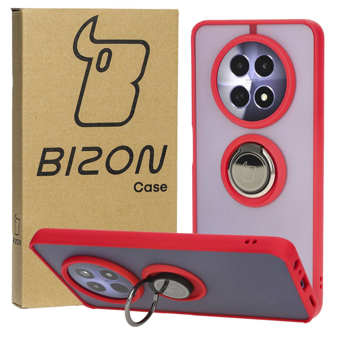Finger Grip Case Bizon Hybrid Ring for Realme 12 / 12x