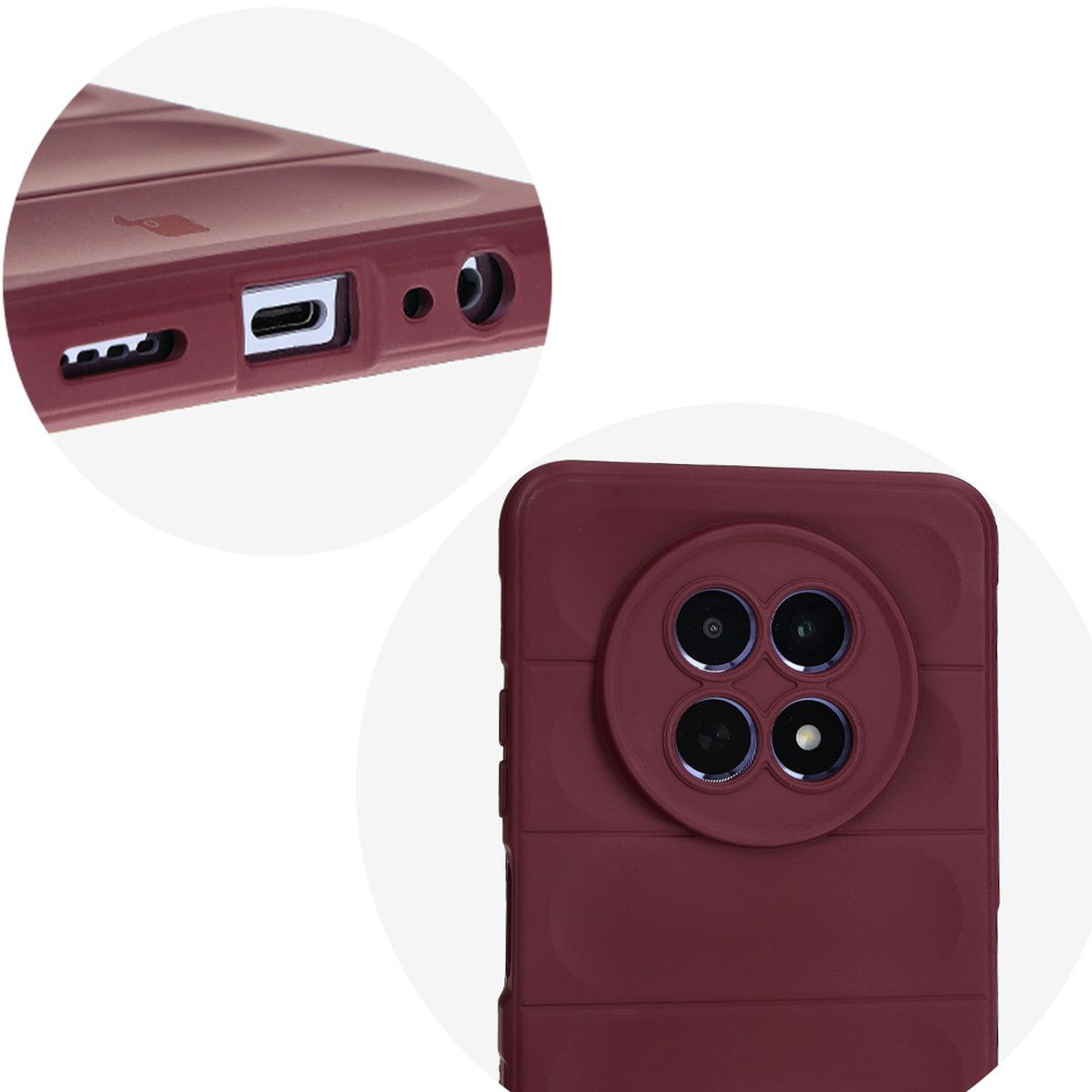Decupaje precise și compatibilitate cu încărcarea wireless în carcasa Bizon Case Tur