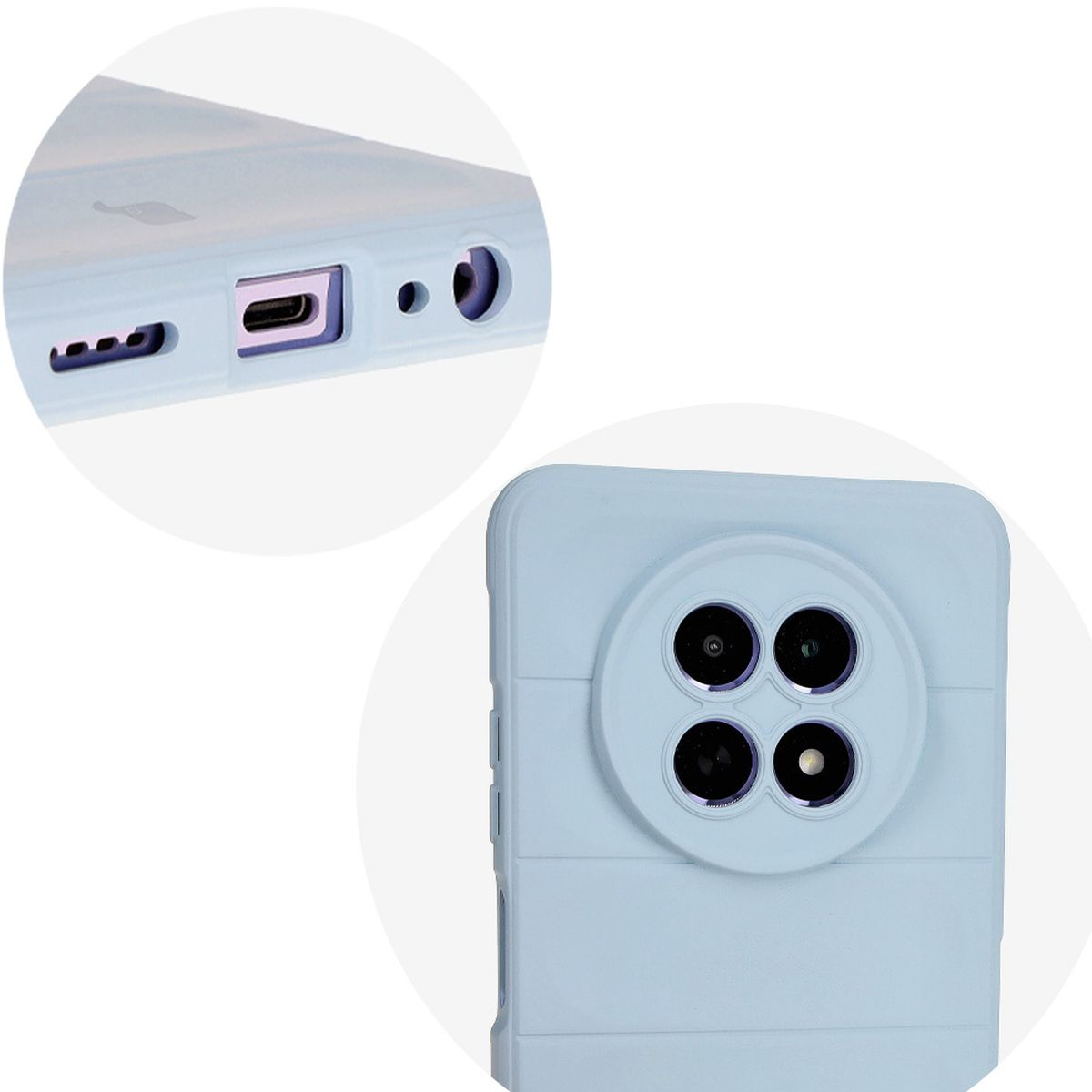 Decupaje precise și compatibilitate cu încărcarea wireless în husa Bizon Case Tur