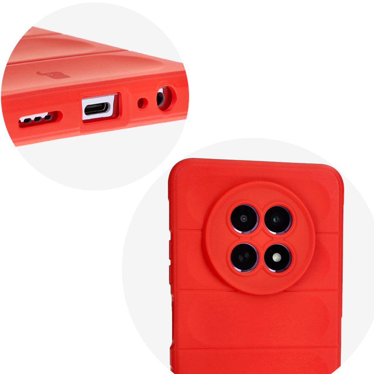 Decupaje precise și compatibilitate cu încărcarea wireless în husa Bizon Case Tur