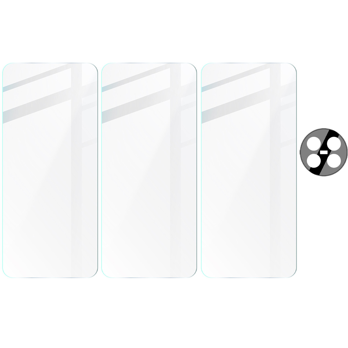 Szkło na obiektyw do Realme 12 / 12x zawarte w zestawie