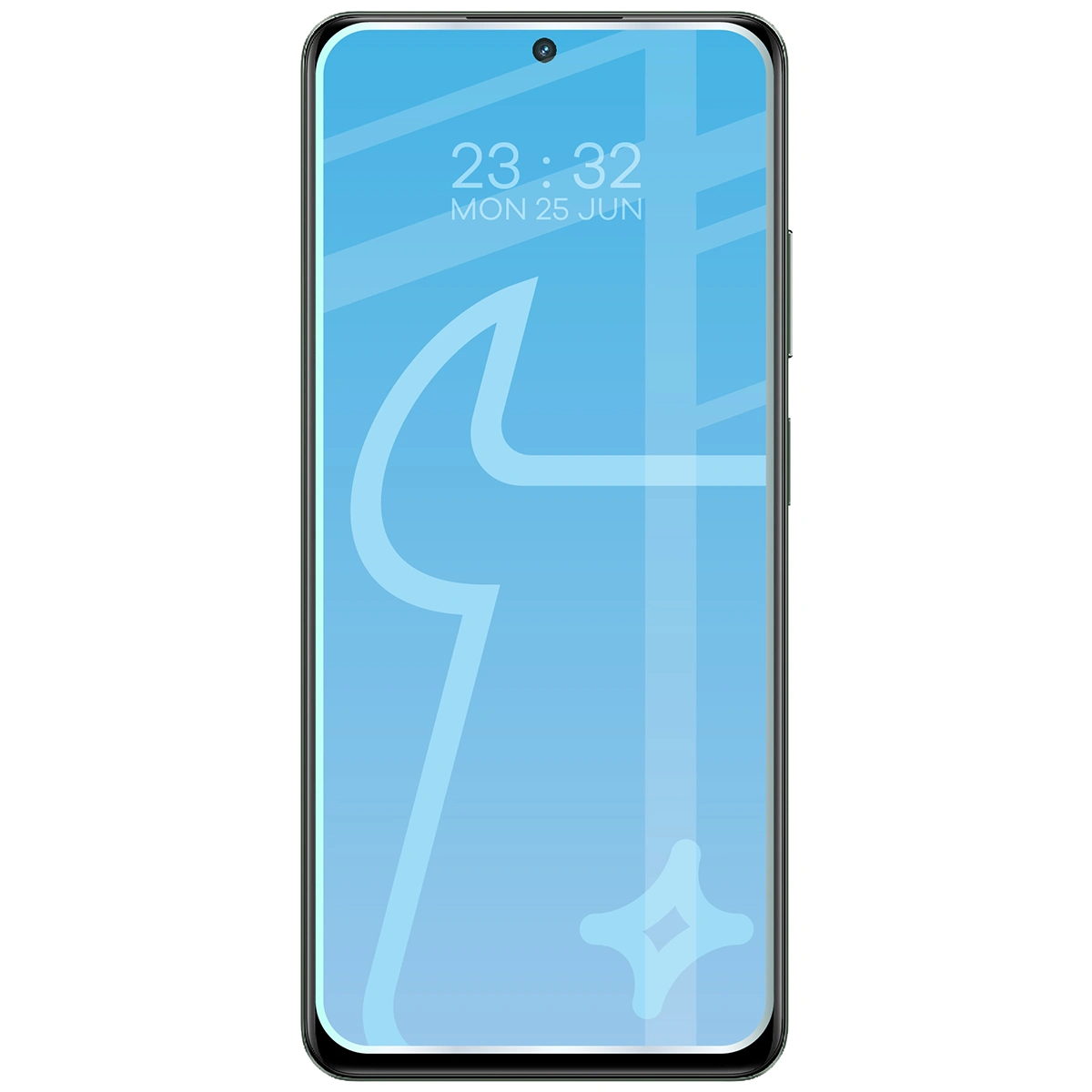 Telefon z nałożonym szkłem Bizon Glass Clear Duo do Realme 12 / 12x