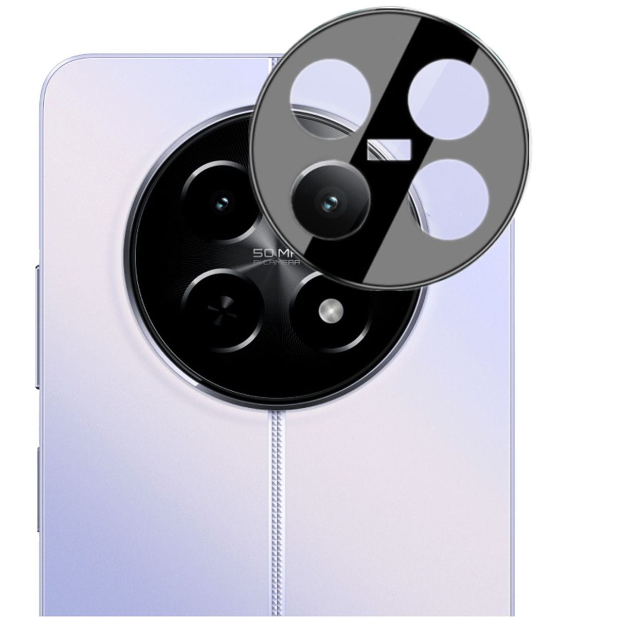 Szkło na obiektyw do Realme 12/12x zawarte w zestawie